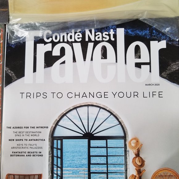 Conde Nast Traveler Magazine Lot of 4 issues including March 2020, 2 Gold Lists - Picture 5 of 13